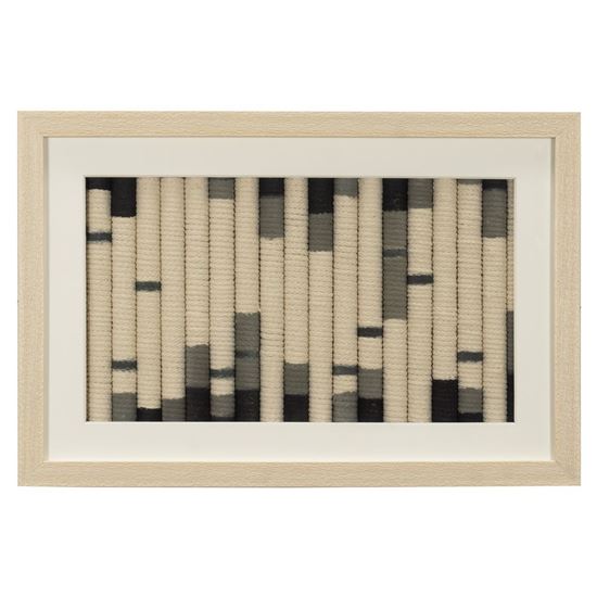 Cotton Rope Coil Shadow Box Wall Décor