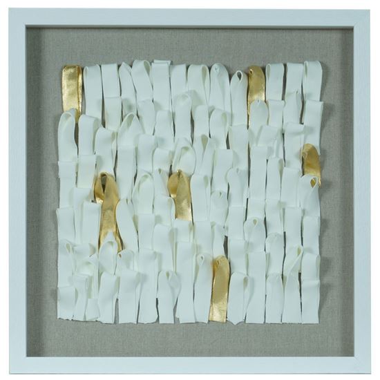 White Clay Shadow Box Wall Décor  23.62