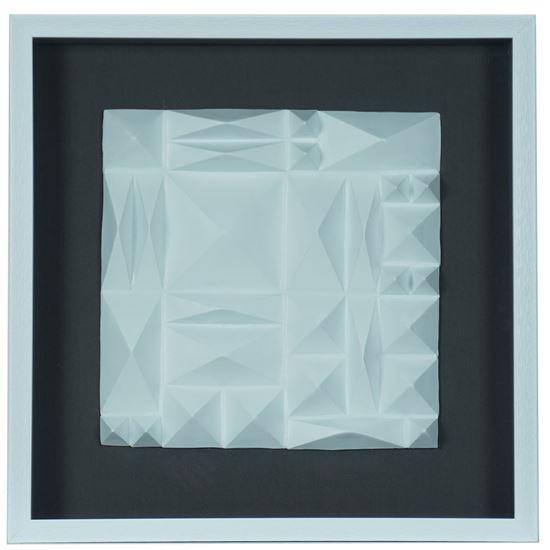 White Ridges Shadow Box Wall Décor 23.62