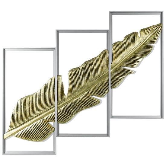 Gold Banana Leaf Shadow Box Wall Décor Set  35.43