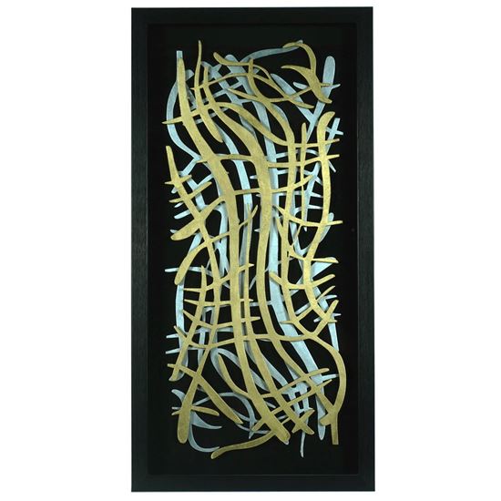 Climbing Vines Abstract Shadow Box Wall Décor  35.43