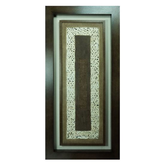 Abstract Papier-Mâché Art Shadow Box Wall Décor 59.06