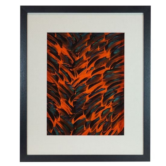 Feather Lavafall Shadow Box Wall Décor  19.69