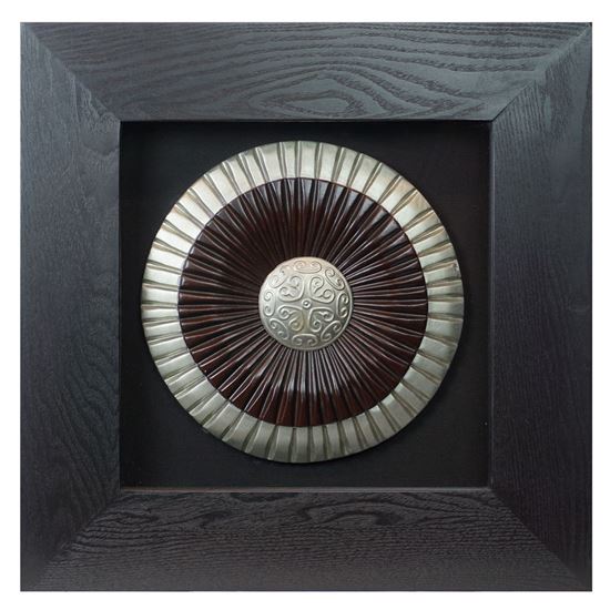 Ancient Warrior Shield Shadow Box Wall Décor17.72