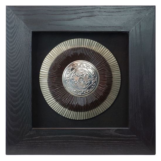 Ancient Warrior Shield Shadow Box Wall Décor 17.72