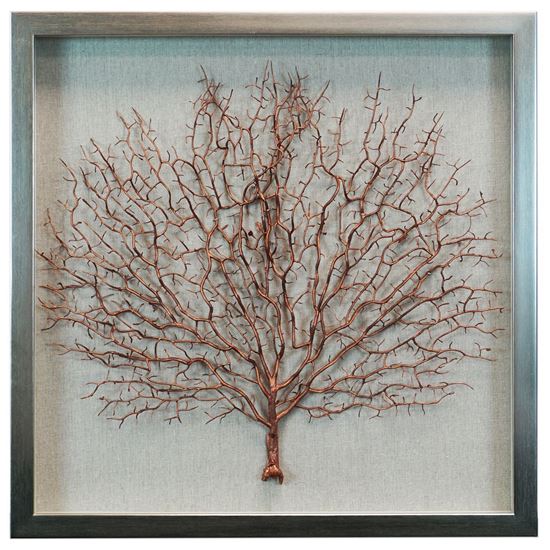 Copper Tree Shadow Box 19.69