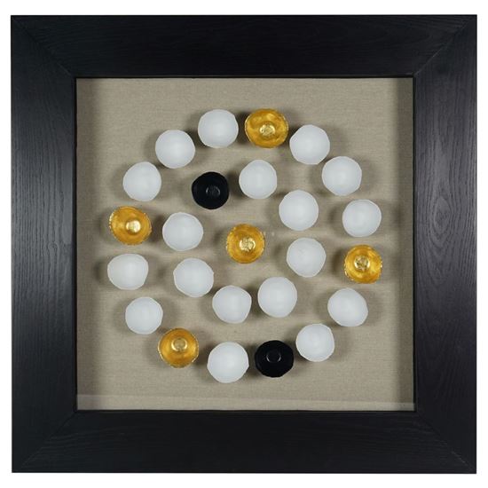 Ceramic Egg Shell Shadow Box Wall Décor 23.62